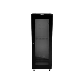 RACK DE PISO 36UX19PX670MM DESMONTADO PRETO  INTELBRAS