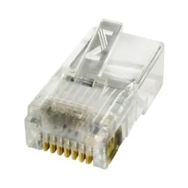 PINO JACK  RJ-45 8X8 CAT.6 - 10 PC