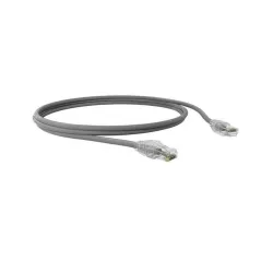 PATCH CORD U/UTP SOHOPLUS CAT.5E CMX T568A/B 1.5M CINZA