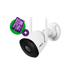 Cmera Inteligente Full HD iM5 SC com MicroSD 32GB Branca Intelbras