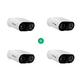 Kit Cmera Inteligente iM8 - 4 peas