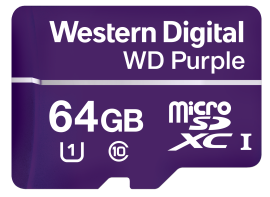 Carto de memria micro-SD 64 GB WD Purple