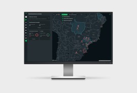 Software de gesto e videomonitoramento de frotas
