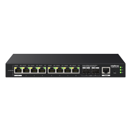 Switch Smart Hi-PoE com 10 portas Gigabit