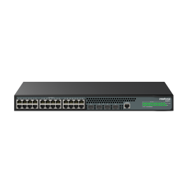 Switch Gerencivel 24 portas Gigabit e 4 portas SFP