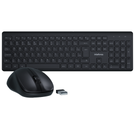 Combo teclado e mouse sem fio