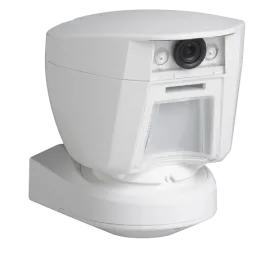 Detector de movimento PIR sem fio PowerG para ambientes externos com cmera integrada