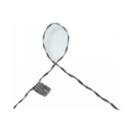 LAO PRE FORMADO P/ CABO DROP  (ARAME 1.33MM)-ACO