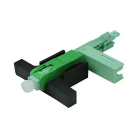CONECTOR PTICO DE CAMPO SC/APC CLICK VERDE - 10 PC