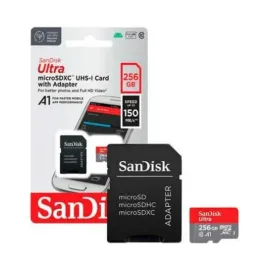 CARTO DE MEMRIA MICROSD 256GB  SANDISK ULTRA