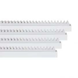 CREMALHEIRA ALUMNIO BRANCO COM GOMOS DE ALUMNIO BRANCO