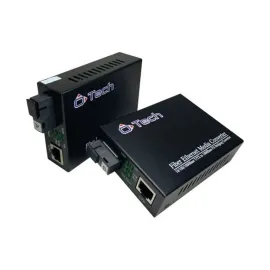 CONVERSOR DE MIDIA WDM  GIGABIT MONOMODO 20KM (PAR A-B) - OTECH