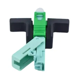 CONECTOR  PTICO DE CAMPO SC/APC CLICK VERDE - 15 PC