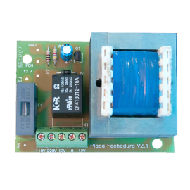 PLACA FECHADURA