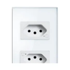 TOMADA DUPLA INTELIGENTE  WI-FI - BRANCO