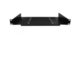 BANDEJA FRONTAL FIXA P / RACK PADRO  19'' 1U X 250 MM PRETO