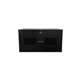 MINI RACK 05UX19PX370MM MONTADO  MRM 537 PRETO INTELBRAS N