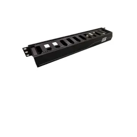 PASSA CABO HORIZONTAL FECHADO PLASTICO  1U SOHOPLUS