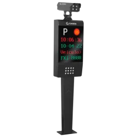 KIT TOTEM SINALIZADOR + CMERA LPR