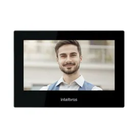 TERMINAL INTERNO VDEO PORTEIRO  TVIP 2220 W 7 PRETO