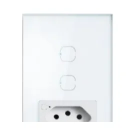 TOMADA COM INTERRUPTOR  INTELIGENTE WI-FI ETS 2002 - BRANCO