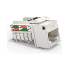 CONECTOR FMEA SOHOPLUS CAT.6 T568A/B KEYSTONE - BRANCO