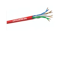 CABO LAN CAT 6 U/UTP CM 4PX23AWG VERMELHO - 305 M