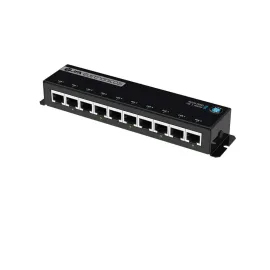 PATCH PANEL POE ATE 48V 5  PORTAS GIGABIT