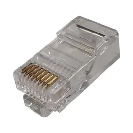 PINO JACK RJ-45 8X8 CAT.5E  PASSAGEM 50 PC