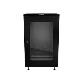 RACK DE PISO 20UX19PX570MM DESMONTADO PRETO  INTELBRAS
