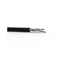 CABO LAN CAT 5E U/UTP CMX PRETO 4P 24AWG IND/OUT CX305M SOHO