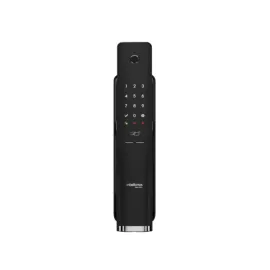FECHADURA INTELIGENTE PUSH&PULL DE EMBUTIR MFR 6300 - PRETO