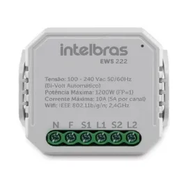 INTERRUPTOR CONTROLADOR  DE CARGAS WI-FI 2/2 EWS 222