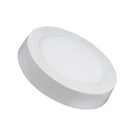 luminria LED PAINEL SOBREPOR REDONDO 17CM 12W BIV 3000K