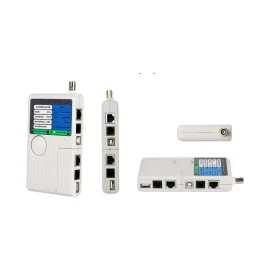 TESTADOR DE CABOS MULTIFUNCIONAL RJ11/RJ45/USB/BNC