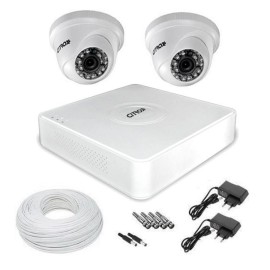 Kit CFTV Completo 2 Cmeras de Segurana de Alta Definio e DVR 4 Canais Full HD Citrox