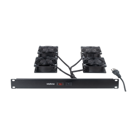 Kit ventila��o para Racks com 4 ventiladores KVR 4V INTELBRAS