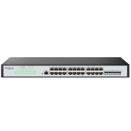 Switch Gerenci�vel L3 com 24 portas Gigabit e 4 SFP+ S3028G-B Lite INTELBRAS