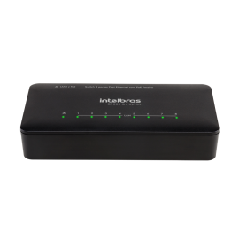 Switch 8 portas Fast Ethernet com prote��o antissurto SF 800 Q+ ULTRA INTELBRAS