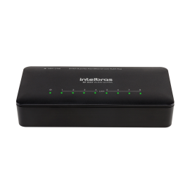 Switch 8 portas Fast Ethernet com VLAN fixa SF 800 VLAN ULTRA INTELBRAS