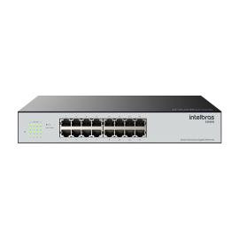 Switch n�o gerenci�vel 16 portas Gigabit Ethernet S1016G INTELBRAS