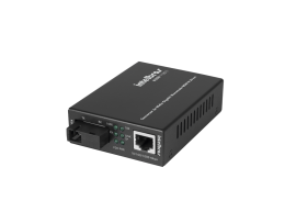 Conversor de m�dia Gigabit Ethernet monomodo 20 km KGSD 1120 B INTELBRAS