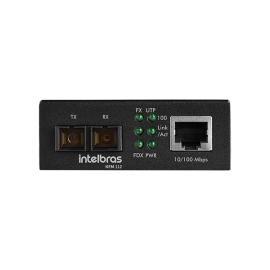 Conversor de m�dia Fast Ethernet multimodo KFM 112 INTELBRAS