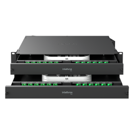 Distribuidor Interno �ptico com bandeja deslizante DIO 48FO D INTELBRAS