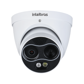 C�mera IP t�rmica h�brida com medidor de temperatura VIP 7220 D TH FT INTELBRAS