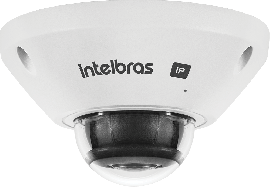C�mera IP Fisheye com resolu��o de 5MP VIP 5500 F IA INTELBRAS