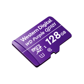 Cart�o de mem�ria micro-SD 128 GB WD Purple� Micro-SD 128 GB INTELBRAS