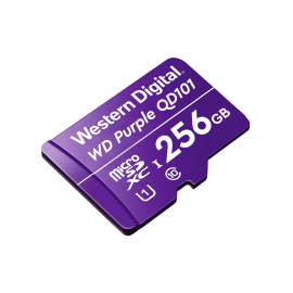 Cart�o de mem�ria micro-SD 256 GB WD Purple� Micro-SD 256 GB INTELBRAS