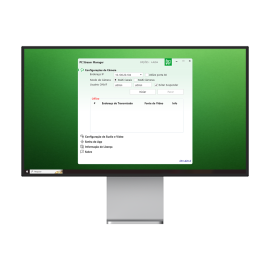 Software para gerenciamento de aplicativos PC Stream Manager INTELBRAS