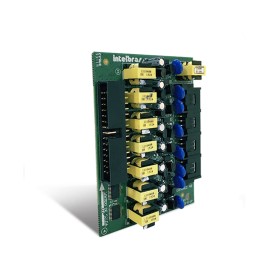 Placa de ramal para COMUNIC 48 Placa com 8 ramais balanceados INTELBRAS